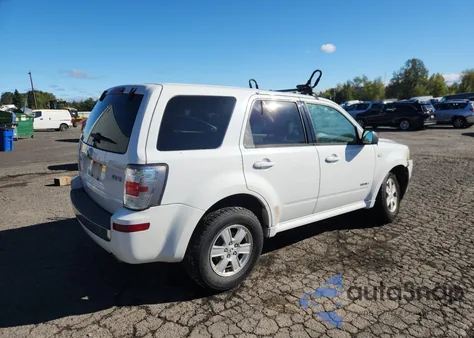 2008 Mercury Mariner z USA, uszkodzony, nr VIN 4M2CU91108KJ11347